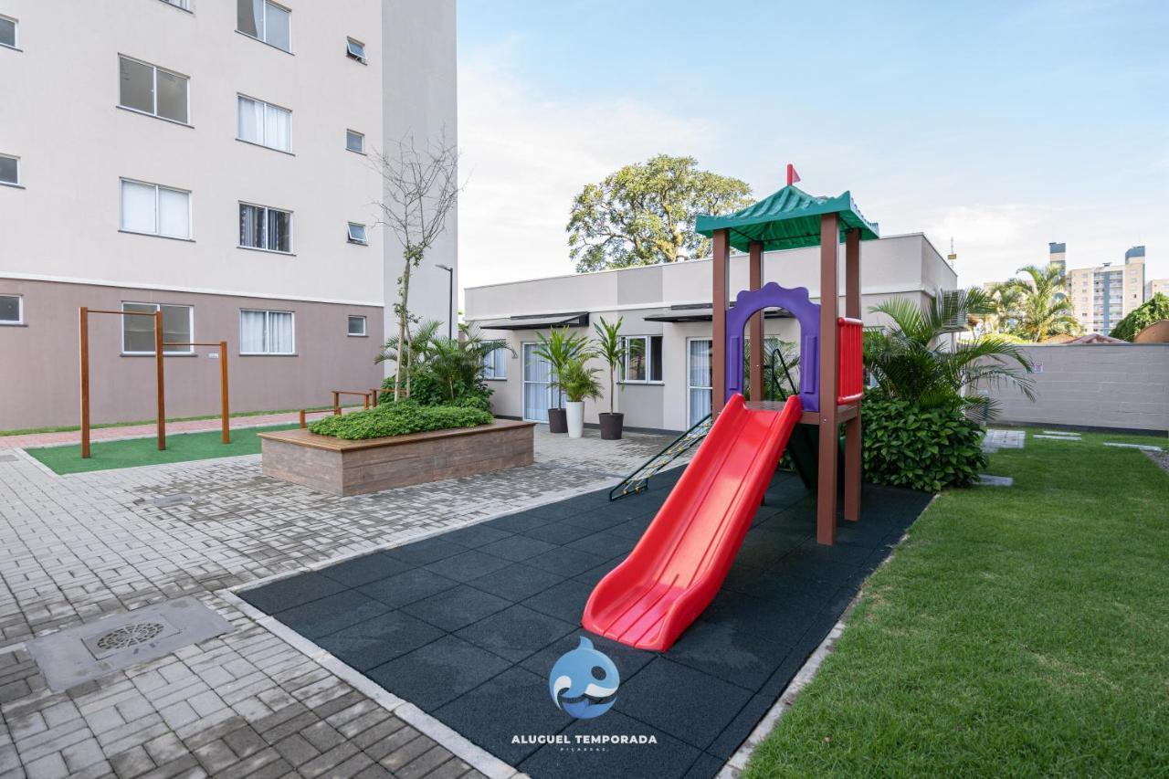 Apartamento Com Vista Mar, Ar-Condicionado, Wi-Fi Condominio Com Piscina, Quadra De Esportes Playground Infantil A 15 Minutos Do Beto Carreiro Picarras Luaran gambar